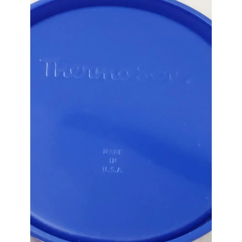 1988‎ Joe Camel 75th Birthday Plastic Thermo-Serv Mug Cup Blue Cigarette Promo
